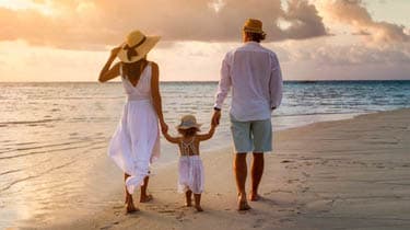 Beach Family