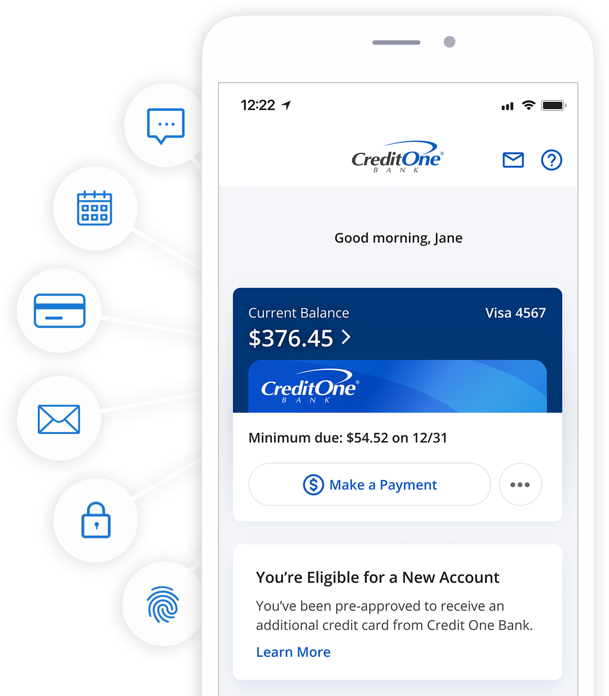Credit One Bank Mobile App for Online Banking | Credit One Bank